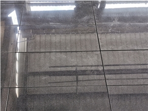 G654 Black Polished Granite Wall Covering Tiles