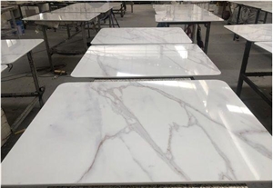 Italy Calaeatta White Marble Polished Tabletops