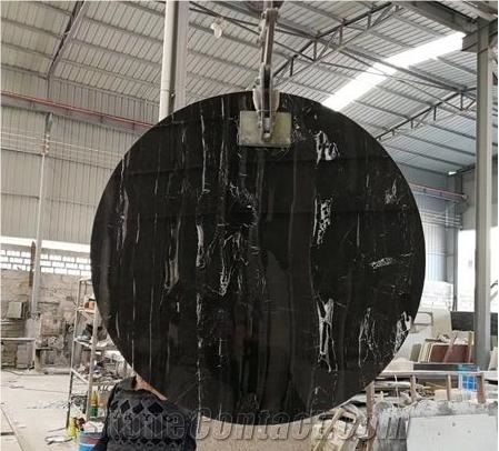 Silver Dragon Marble Black Polished Tabletops