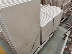 Tunisia Beige Limestone Honed Wall Covering Tiles