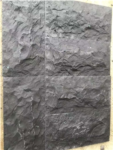 Zhangpu Black Basalt Mushroom Wall Covering Tiles