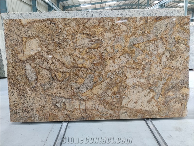 Alaska Gold Granite Slabs