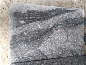 Grey Landscape Honed Granite Slabs & Tiles