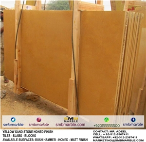 Pakistani Natural Sandstone Slabs & Tiles