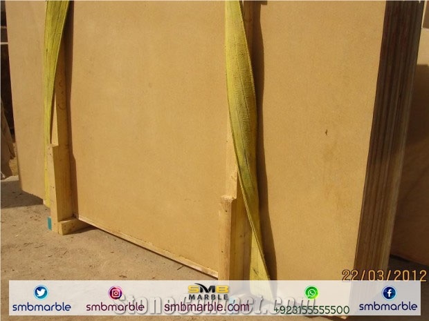 Pakistani Yellow Sandstone Tiles & Slabs