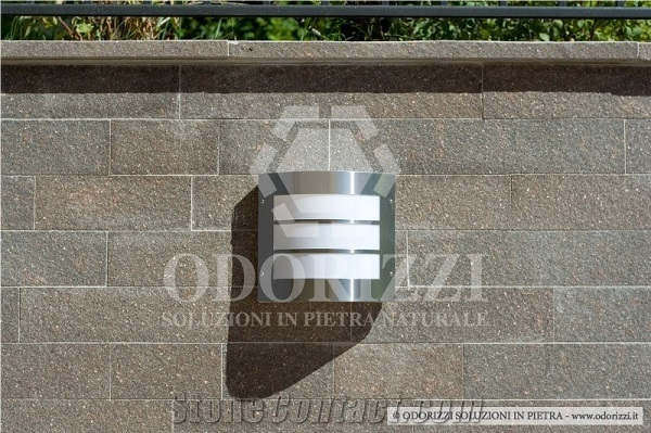 Delgorsa Premium Porphyry Tiles- Porphyry Machined Surface Porfido Trentino Tiles