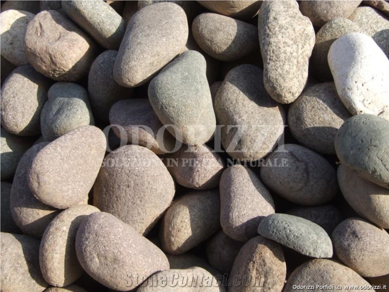 Porphyry Stone Natural Pebbles