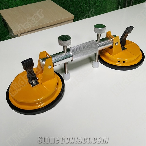 Heavy Duty Two Cups Stone Slab Vacuum Suction Cup