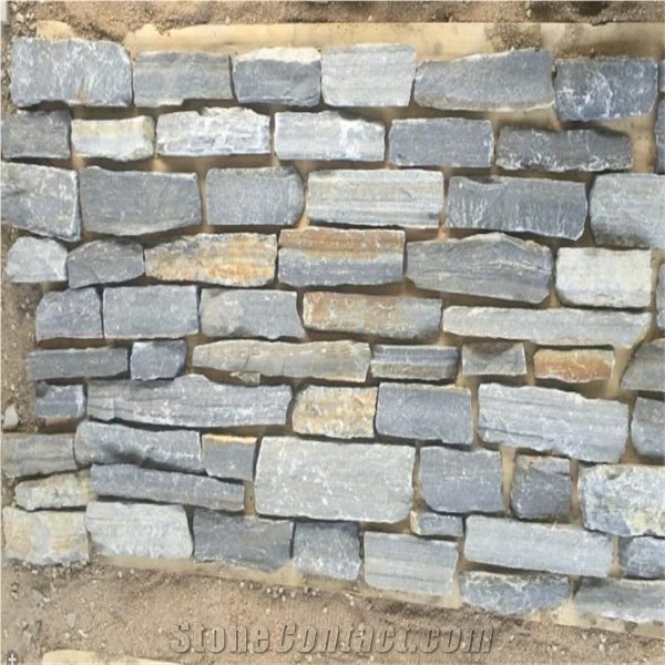 Landscaping Blue Stacked Stone Loose Wall Cladding