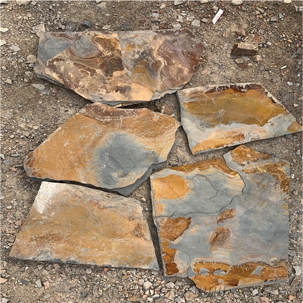 Natural Flagstone Rusty Slate Crazy Paver