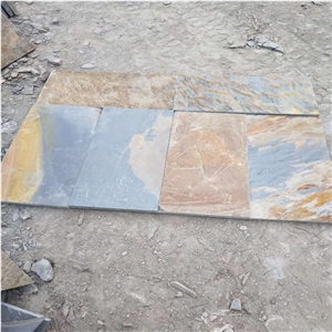 Rusty Natural Slate Flooring Tiles Culture Stone