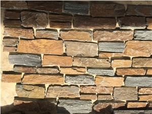 Rusty Slate Loose Stone, Castle Stone,Ledgestone