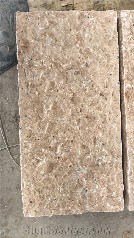 Beige Limestone Random Loose Stone Cladding