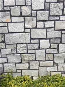 Grey Random Crazy Loose Limestone Wall Cladding