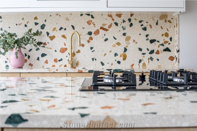 Marble Commercial Terrazzo Tiles Furniture