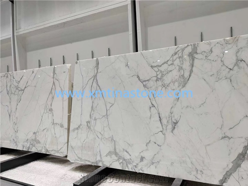 Calaeatta White Marble Slab for Table Top Counter Top