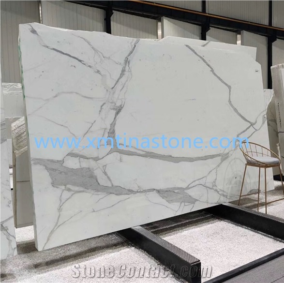 Calaeatta White Marble Slab for Table Top Counter Top