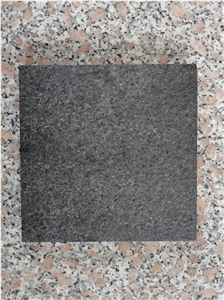 Shanxi Black Granite Flamed Paver Cobble