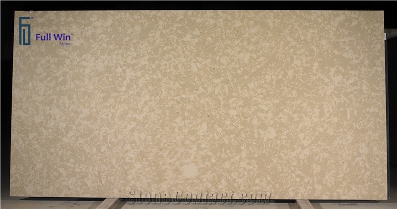 Brown Color With Pattern Quartz Wall Cladding