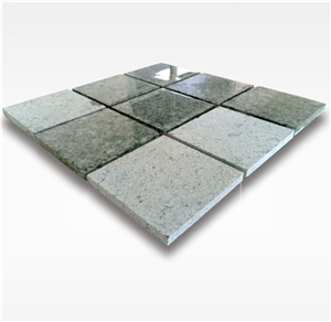 Green Sukabumi Stone Pool Mosaic - 10x10cm - Wet