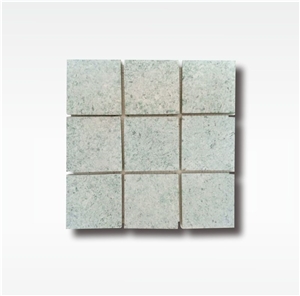 Green Sukabumi Stone Tile Pool Mosaic - 10x10cm - Dry