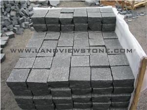 Black Pearl Black Basalt G684 Cobble Stone Paver