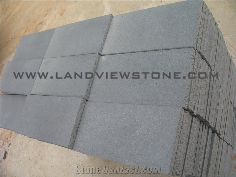 Blue Stone Basalt Honed Paving Tiles