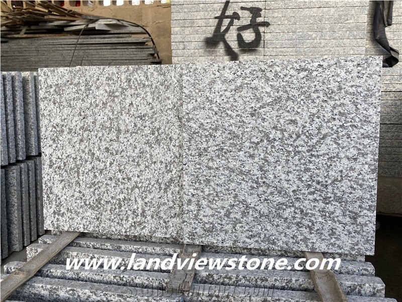 Cheap China G623 Gery Granite Flamed Pavers