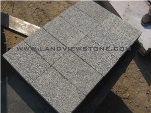 Dark Grey G399 Granite Paver Tiles Paving Stone