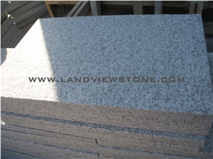 G602 Light Grey China Granite Flamed Paving Tiles
