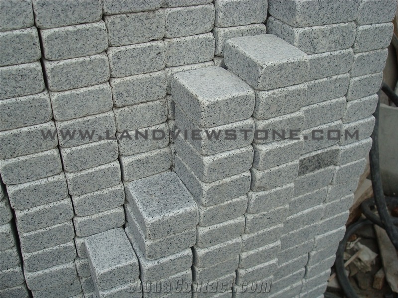 G603 China Light Grey Cobble Cube Cheap Price