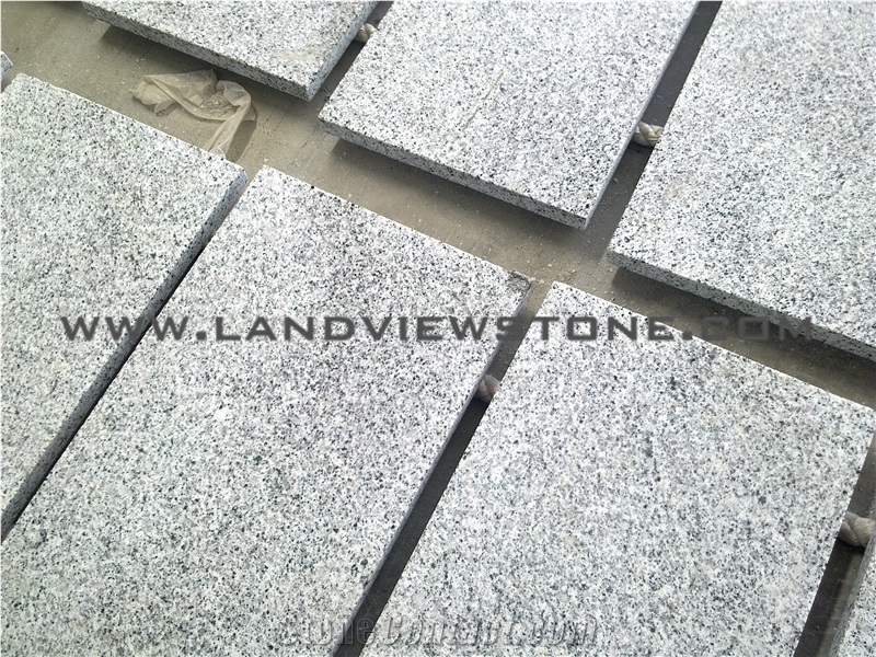 G640 Grey Granite Paver Tiles Flamed Paving Stone