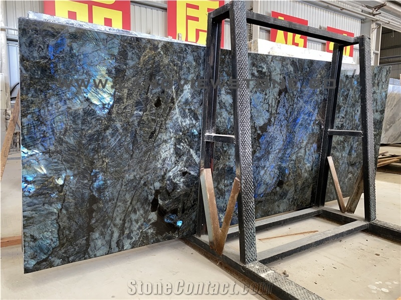 Labradorite Blue Lemurian Blue Granite Slab Newest
