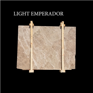 Light Emperador Brown Turkish Marble Slabs &Tile