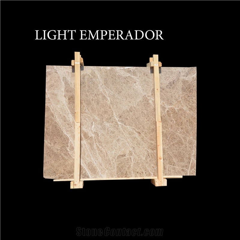 Light Emperador Brown Turkish Marble Slabs &Tile