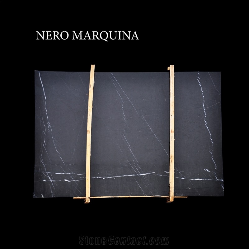 Nero Marquino Black Orion Marble Slabs
