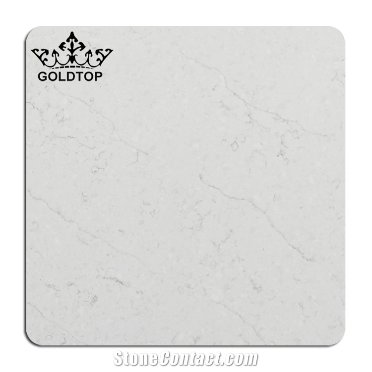 Artificial Carrara Quartz Stone for Countertops