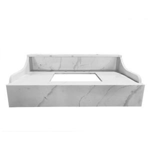 Calacatta Quartz Countertops, Artificial Marble