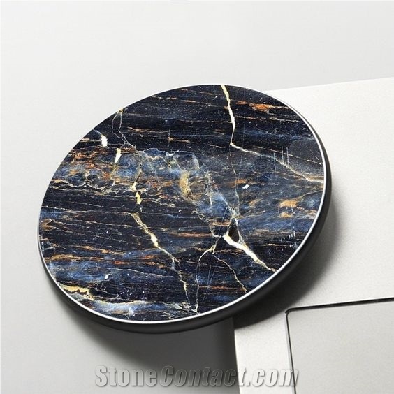 New Design Natural Marble Multicolor Charger