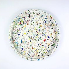 Terrazzo Round Tray Polished for Kitchen Sets