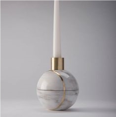 White Marble Candle Holders Home Decoravite