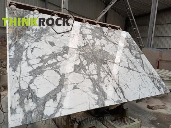 Winter River Snow Marble Honeycomb Panels Wall Background