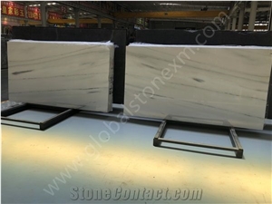 Atlantis White Marble Tiles&Slabs with Grey Veins