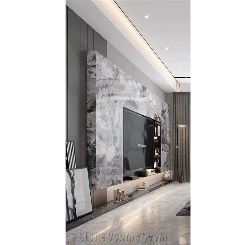 Corbic Grey Marble Decorative Wall Panels