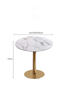 Marble Tops White Marble Coffee Table