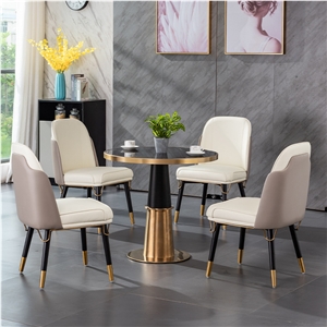 Marble Tops White Marble Round Table