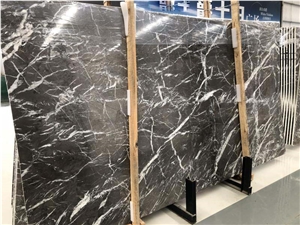 New Cyprus Grey Marble Slab for Flooring Tiles