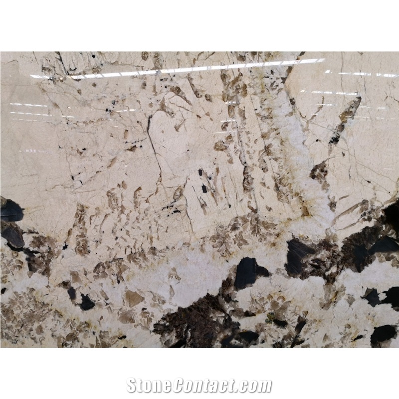 Pandora White Granite Slabs
