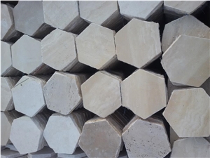 Hexagonal Stone Marble Flooring Tiles