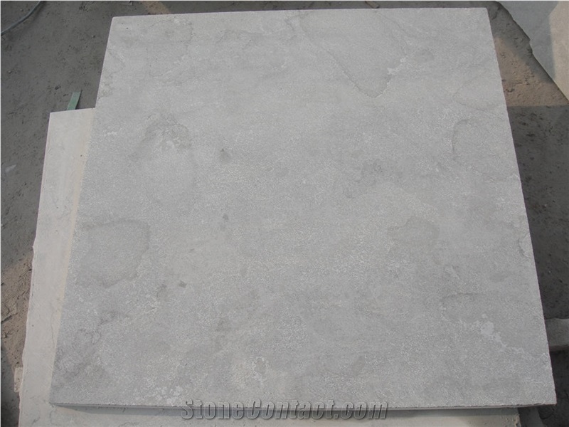 China Blue Limestone Tiles Slabs Pavers